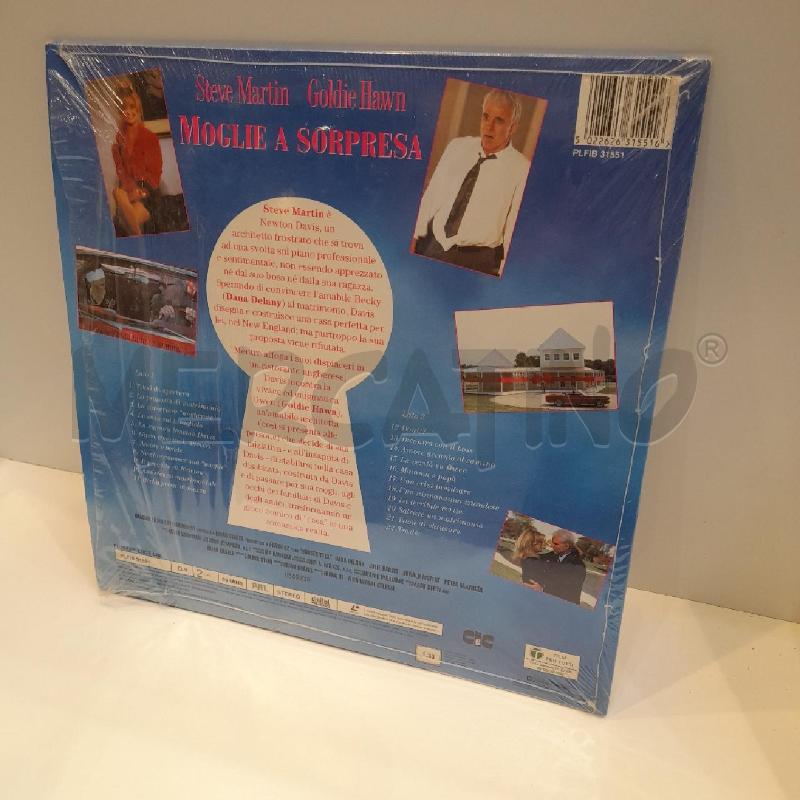 LASER DISC MOGLIE A SORPRESA STEVE MARTIN GOLDIE HAWN | Mercatino dell'Usato Roma re di roma 2