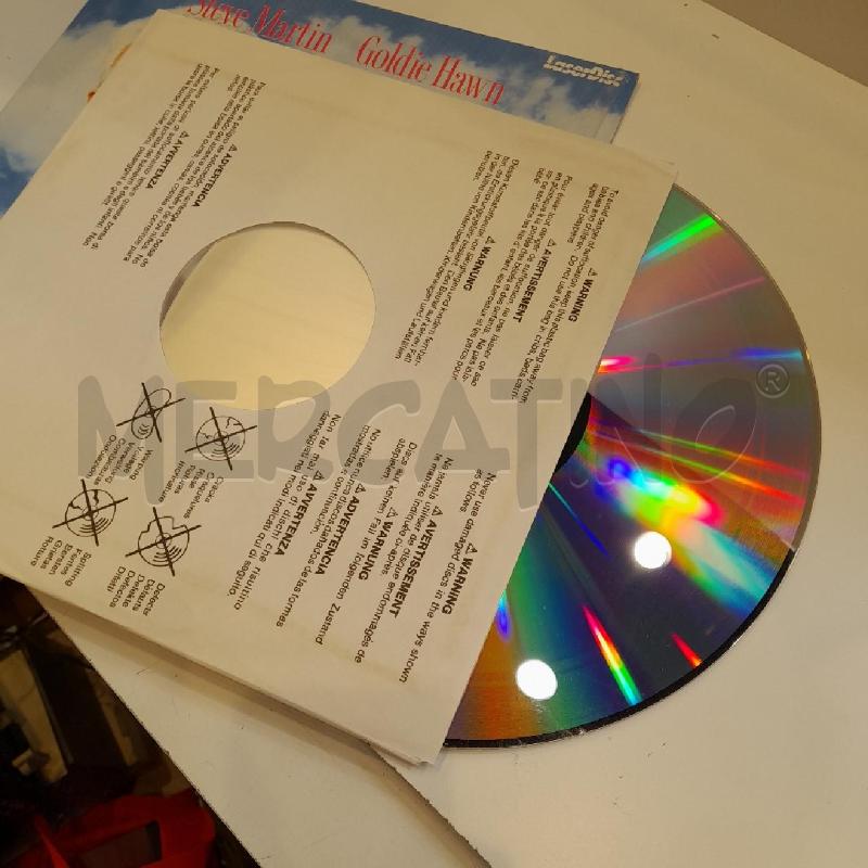 LASER DISC MOGLIE A SORPRESA STEVE MARTIN GOLDIE HAWN | Mercatino dell'Usato Roma re di roma 3