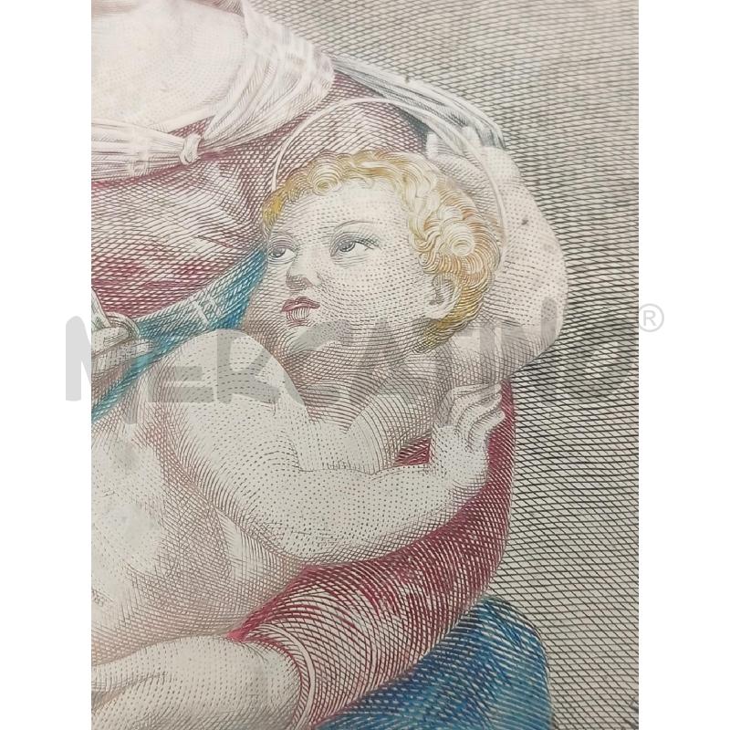 LASTRA METALLO INCISIONE MADONNA BAMBINO OVALE  | Mercatino dell'Usato Roma re di roma 5