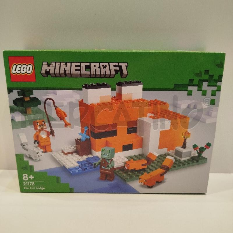 LEGO MINECRAFT 21178 THE FOX LODGE MAI APERTO | Mercatino dell'Usato Roma re di roma 1