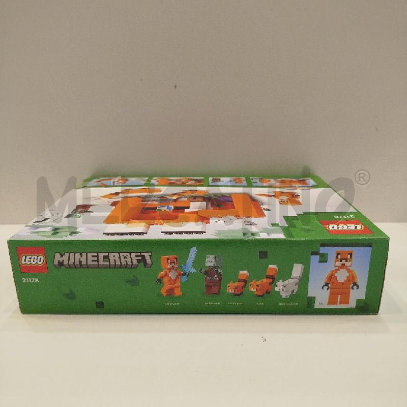 LEGO MINECRAFT 21178 THE FOX LODGE MAI APERTO | Mercatino dell'Usato Roma re di roma 3