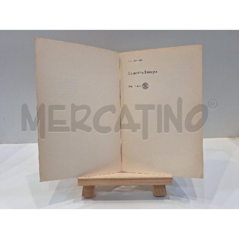 LEON DEGRELLE LA NOSTRA EUROPA EDIZIONI AR 1980 | Mercatino dell'Usato Roma re di roma 3