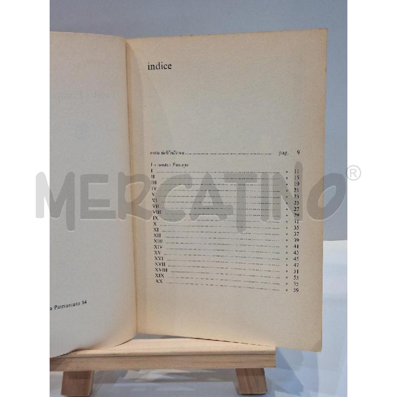 LEON DEGRELLE LA NOSTRA EUROPA EDIZIONI AR 1980 | Mercatino dell'Usato Roma re di roma 4