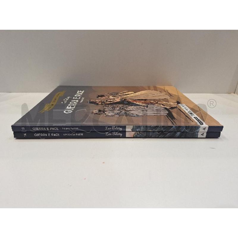 LEV TOLSTOJ GUERRA E PACE 2 VOL MONDADORI COMICS  | Mercatino dell'Usato Roma re di roma 2