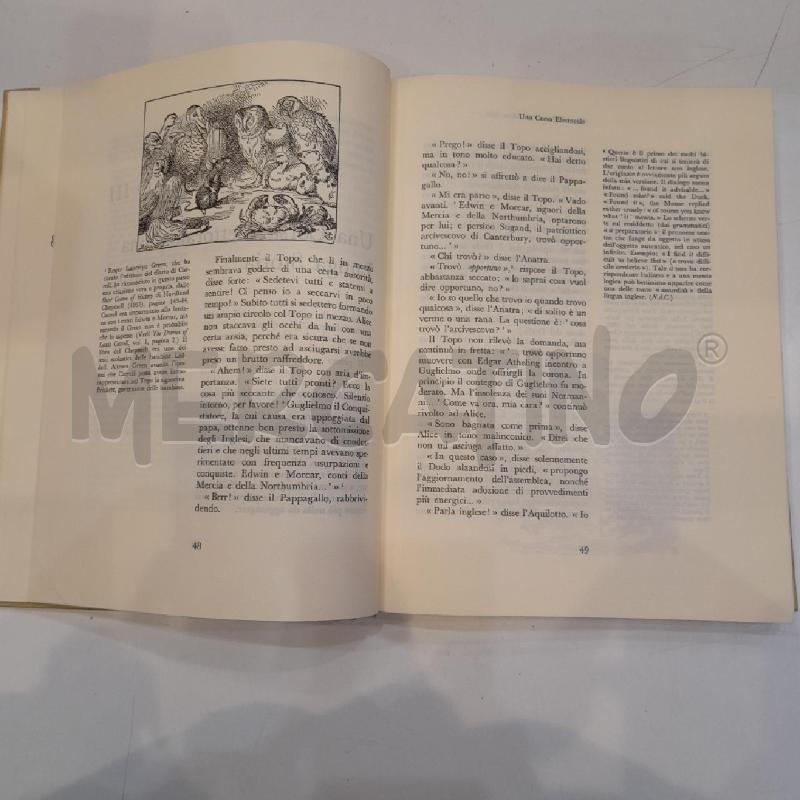 LEWIS CARROLL ALICE 1971 ILLUSTRAZIONI DI JOHN TENNIEL LONGANESI | Mercatino dell'Usato Roma re di roma 3