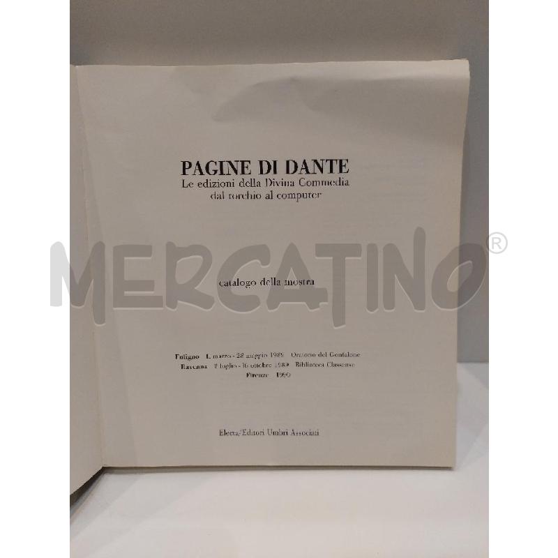 LE PAGINE DI DANTE  | Mercatino dell'Usato Roma re di roma 4