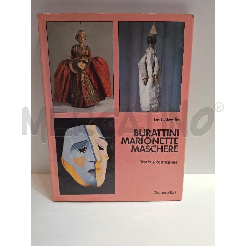 LIA COTARELLA BURATTINI MARIONETTE MASCHERE | Mercatino dell'Usato Roma re di roma 1