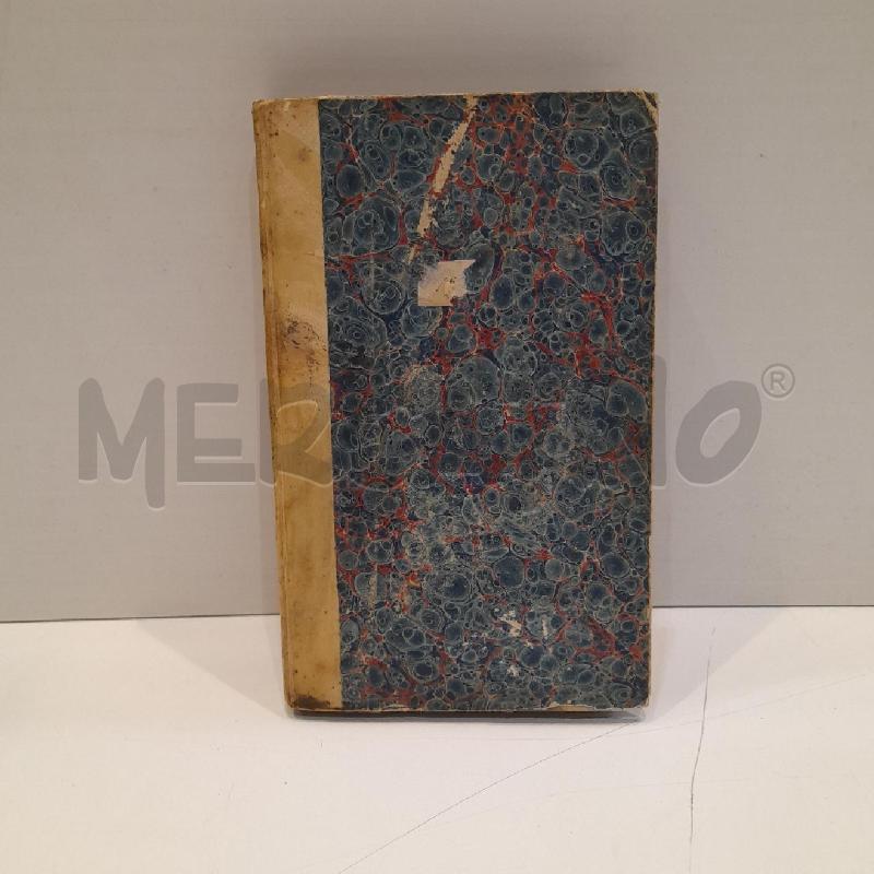 LIBRO DI ANTICHITÀ ROMANE 1837 STAMPERIA DEL FIBRENO | Mercatino dell'Usato Roma re di roma 1