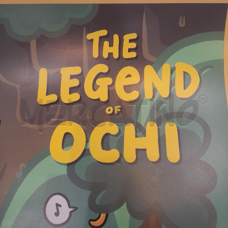 LOCANDINA CINEMA THE LEGEND OF OCHI BY SIO 30X42 CM | Mercatino dell'Usato Roma re di roma 2