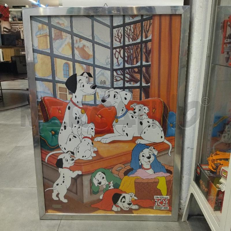 LOCANDINA DISNEY CARICA DEI 101 96X66  | Mercatino dell'Usato Roma re di roma 1