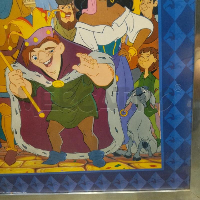 LOCANDINA DISNEY IL GOBBO DI NOTRE DAME 96X66 | Mercatino dell'Usato Roma re di roma 2