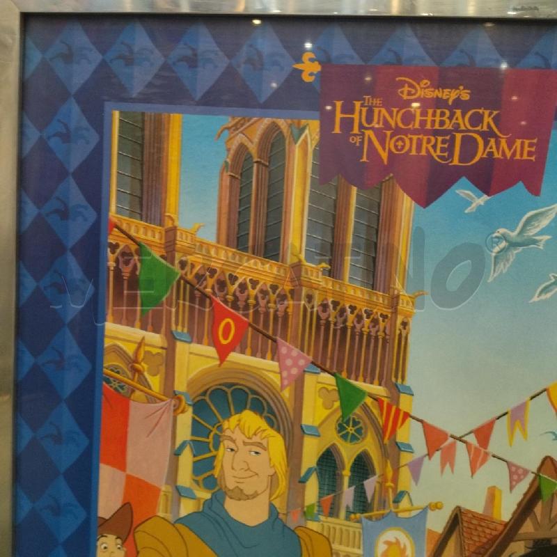 LOCANDINA DISNEY IL GOBBO DI NOTRE DAME 96X66 | Mercatino dell'Usato Roma re di roma 4