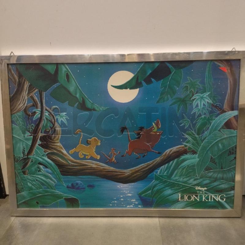 LOCANDINA DISNEY IL RE LEONE 66X96 | Mercatino dell'Usato Roma re di roma 1
