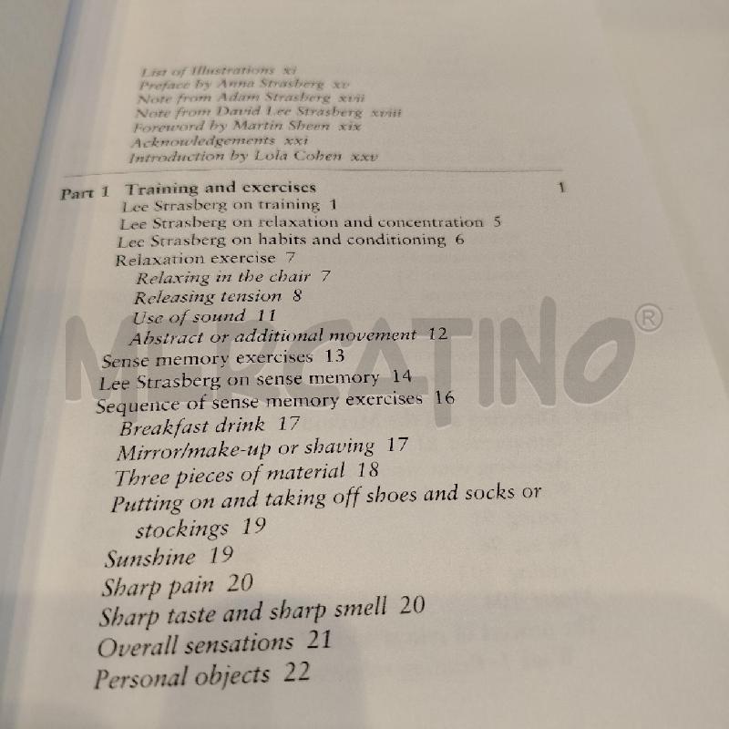LOLA COHEN THE LEE STRASBERG NOTES  | Mercatino dell'Usato Roma re di roma 4