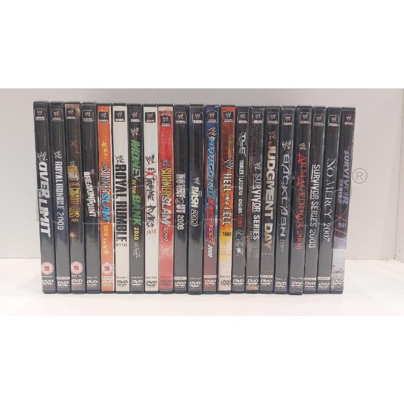 LOTTO 21 DVD WRESTLING  | Mercatino dell'Usato Roma re di roma 1