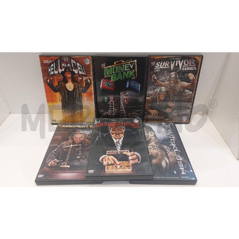 LOTTO 21 DVD WRESTLING  | Mercatino dell'Usato Roma re di roma 5