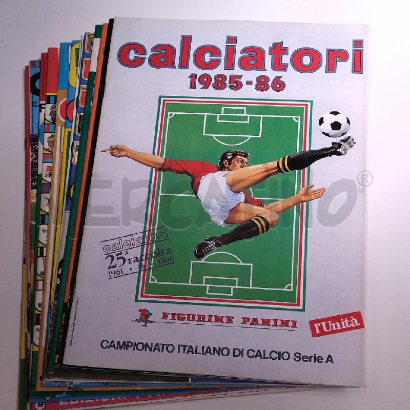 LOTTO 22 RISTAMPE ALBUM CALCIATORI PANINI L'UNITÀ  | Mercatino dell'Usato Roma re di roma 2