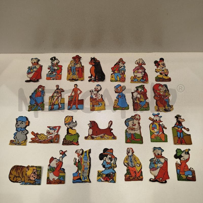 LOTTO 28 FIGURINE PLASTECO FORMAGGINO MIO SERIE WALT DISNEY | Mercatino dell'Usato Roma re di roma 1