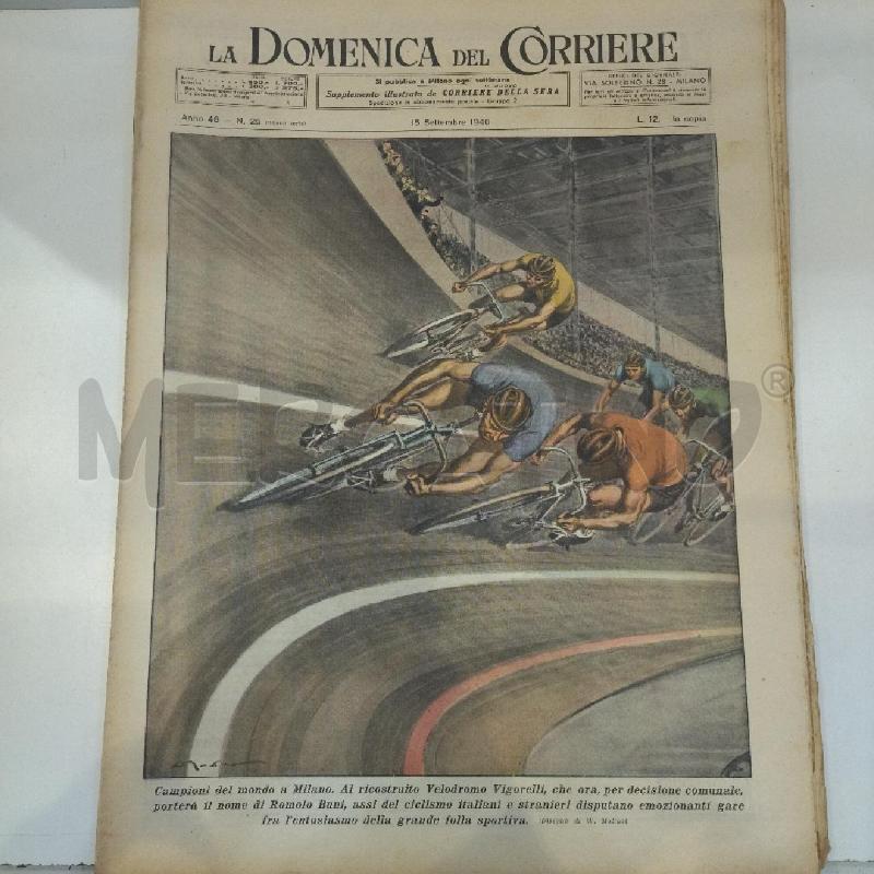 LOTTO 36 RIVISTE DOMENICA CORRIERE 1946 | Mercatino dell'Usato Roma re di roma 1