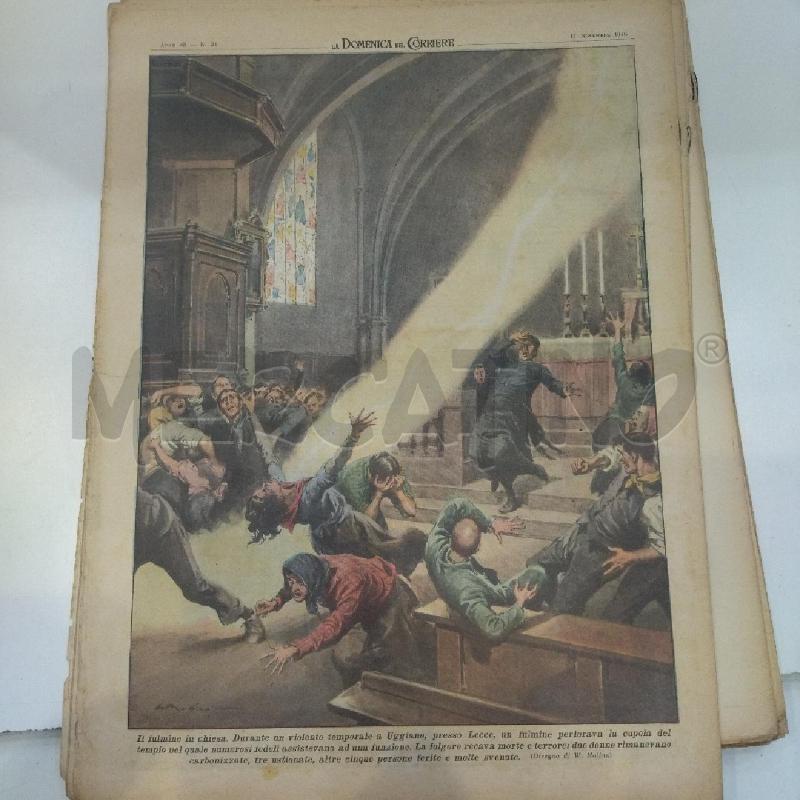 LOTTO 36 RIVISTE DOMENICA CORRIERE 1946 | Mercatino dell'Usato Roma re di roma 5