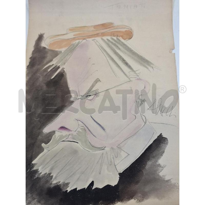 LOTTO 6 CARICATURE DAL SET DEL FILM MALOMBRA 1942  | Mercatino dell'Usato Roma re di roma 4