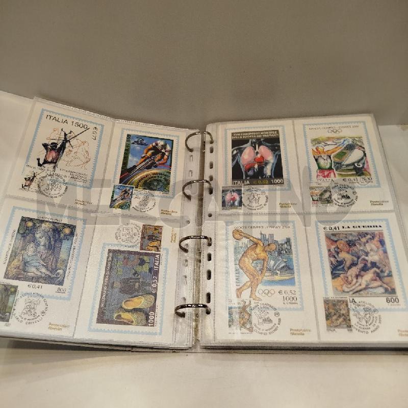 LOTTO CARTOLINE ITALIA REPUBBLICA PRIMOGIORNO 2000 2001 2002  | Mercatino dell'Usato Roma re di roma 3