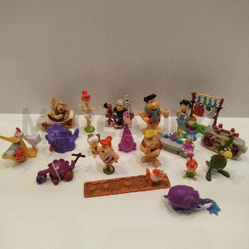 LOTTO COLLEZIONE PUPAZZETTI VINTAGE THE FLINTSTONES GLI ANTENATI HANNA-BARBERA | Mercatino dell'Usato Roma re di roma 1