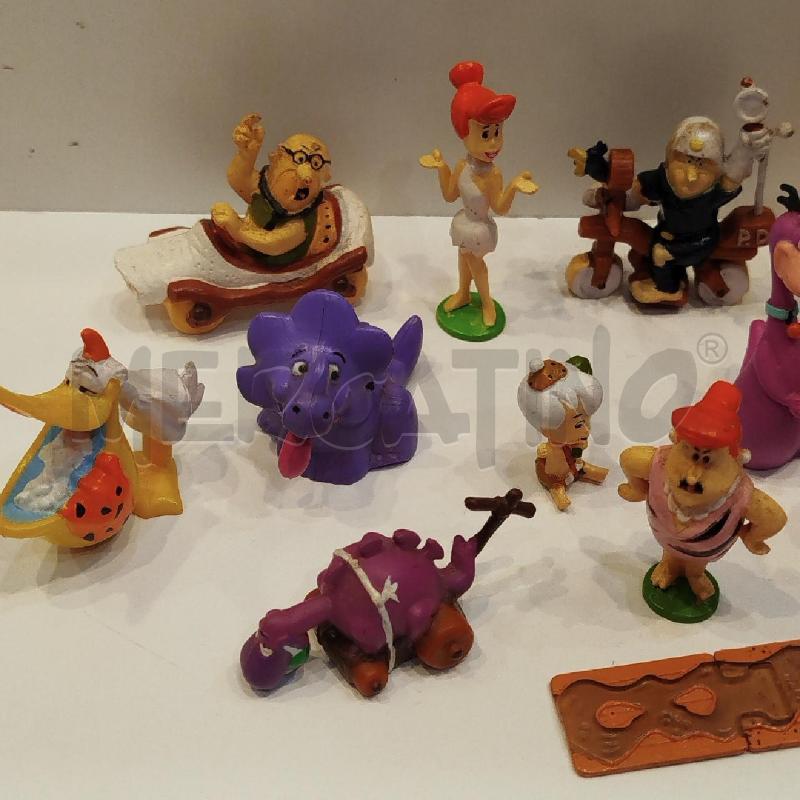 LOTTO COLLEZIONE PUPAZZETTI VINTAGE THE FLINTSTONES GLI ANTENATI HANNA-BARBERA | Mercatino dell'Usato Roma re di roma 3