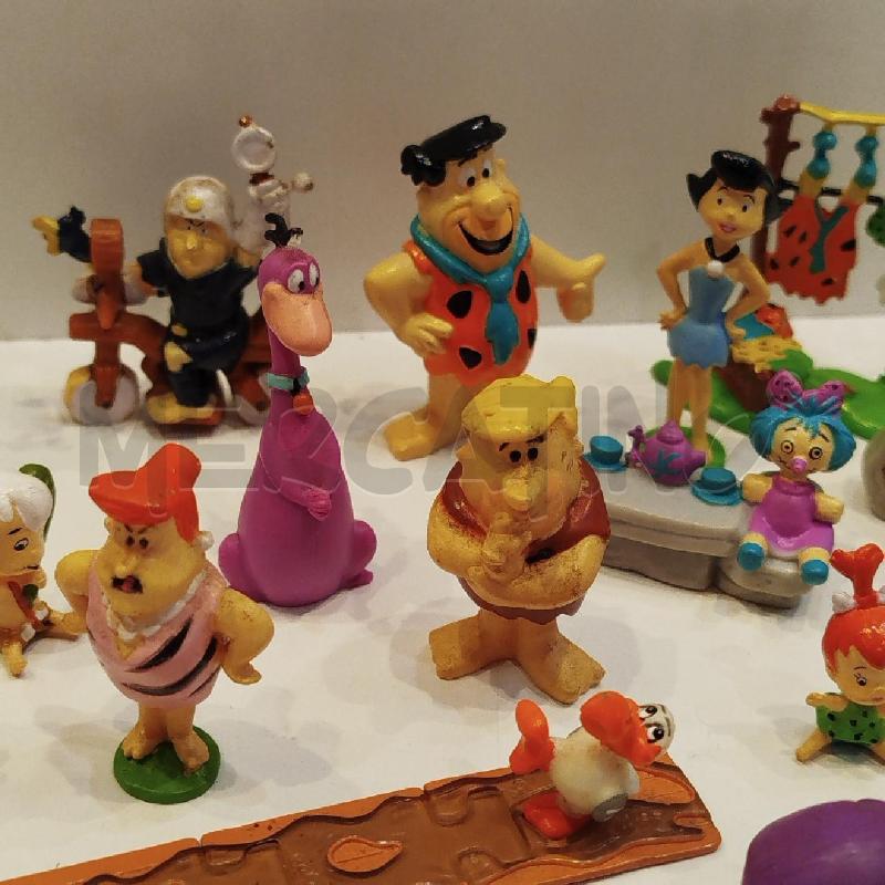 LOTTO COLLEZIONE PUPAZZETTI VINTAGE THE FLINTSTONES GLI ANTENATI HANNA-BARBERA | Mercatino dell'Usato Roma re di roma 4