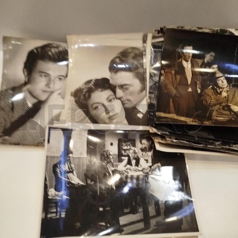 LOTTO FOTOGRAFIE CINEMA ANNI 40/50 BIANCO E NERO  | Mercatino dell'Usato Roma re di roma 2