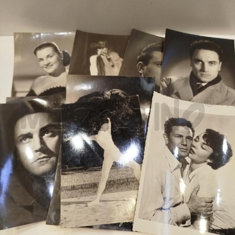 LOTTO FOTOGRAFIE CINEMA ANNI 40/50 BIANCO E NERO  | Mercatino dell'Usato Roma re di roma 3