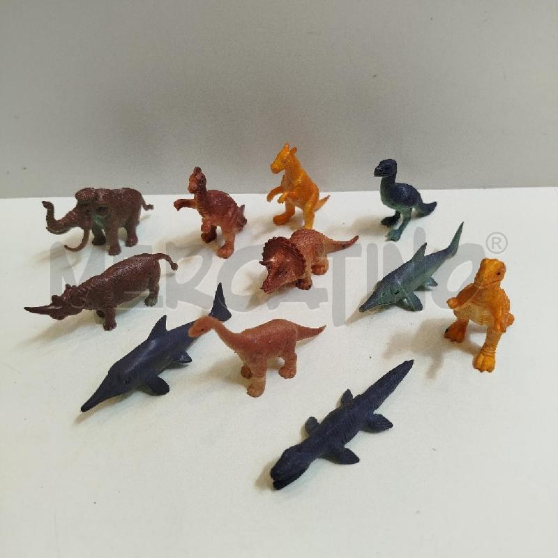 LOTTO MINI DINOSAURI VINTAGE ANNI 80 | Mercatino dell'Usato Roma re di roma 1