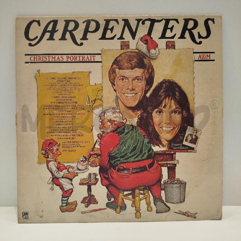 LP CARPENTERS CHRISTMAS PORTRAIT 1978 A&M RECORDS | Mercatino dell'Usato Roma re di roma 1