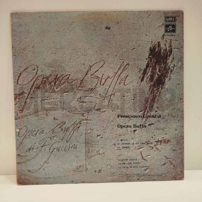 LP FRANCESCO GUCCINI OPERA BUFFA 1973 COLUMBIA EMI | Mercatino dell'Usato Roma re di roma 2