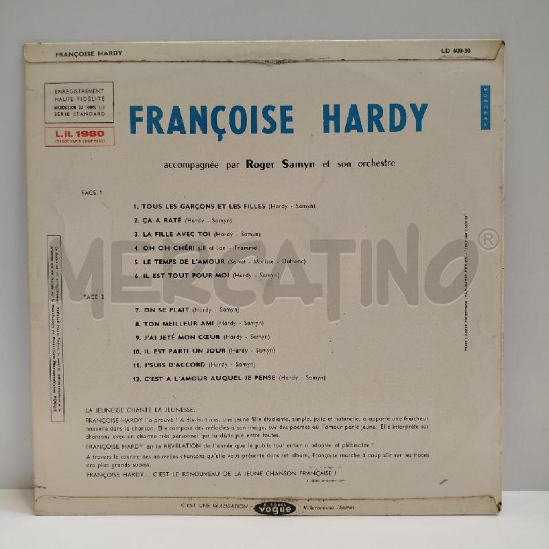 LP FRANCOISE HARDY DISQUES VOGUE LD 600 30  | Mercatino dell'Usato Roma re di roma 2