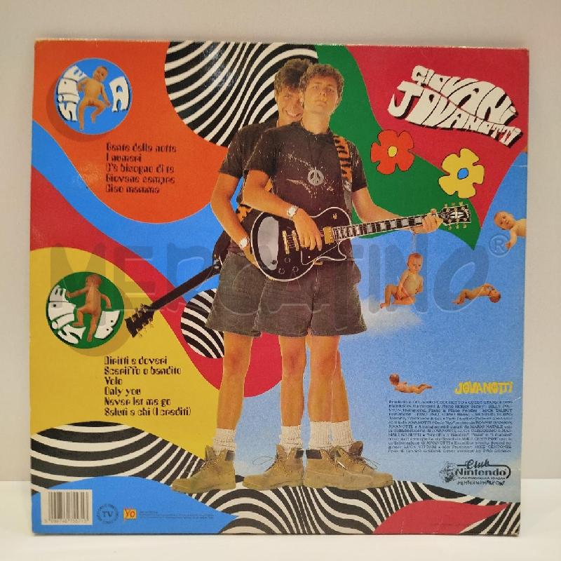 LP JOVANOTTI GIOVANI JOVANOTTI 1990 IBIZA RECORDS GATEFOLD | Mercatino dell'Usato Roma re di roma 2