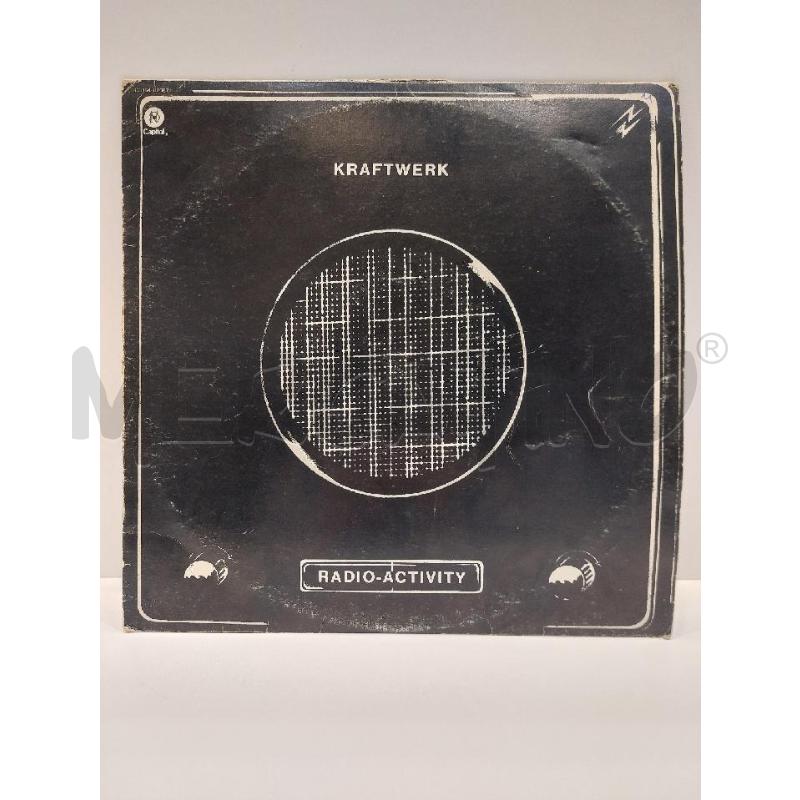 LP KRAFTWERK RADIO-ACTIVITY 1976 CAPITOL ORANGE LABEL | Mercatino dell'Usato Roma re di roma 1
