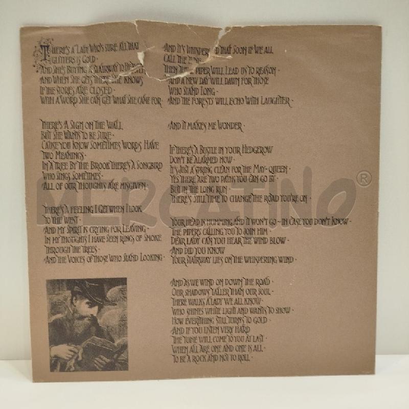 LP LED ZEPPELIN 1971 ATLANTIC ITALIA GATEFOLD | Mercatino dell'Usato Roma re di roma 4