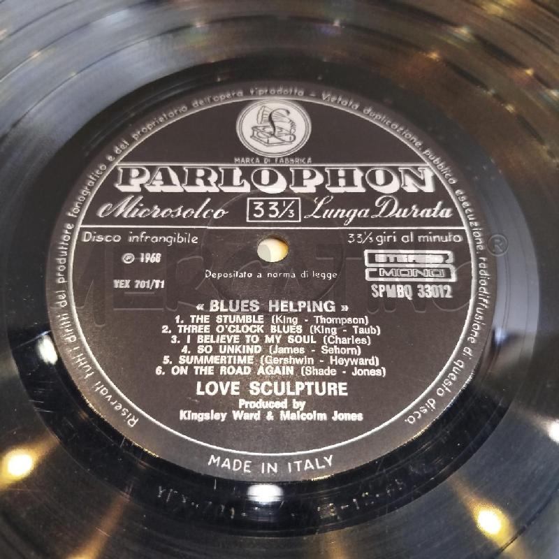 LP LOVE SCULPTURE BLUES HELPING PARLOPHON SPMBQ 33012 | Mercatino dell'Usato Roma re di roma 4