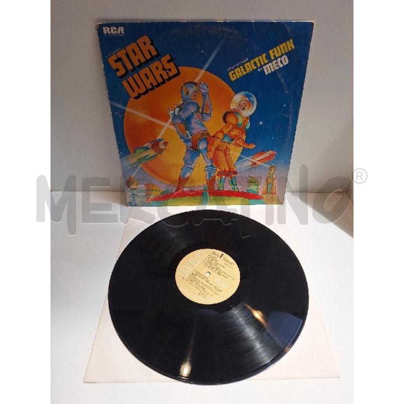 LP MECO STAR WARS AND OTHER GALACTIC FUNK 1977 RCA VICTOR STEREO | Mercatino dell'Usato Roma re di roma 5