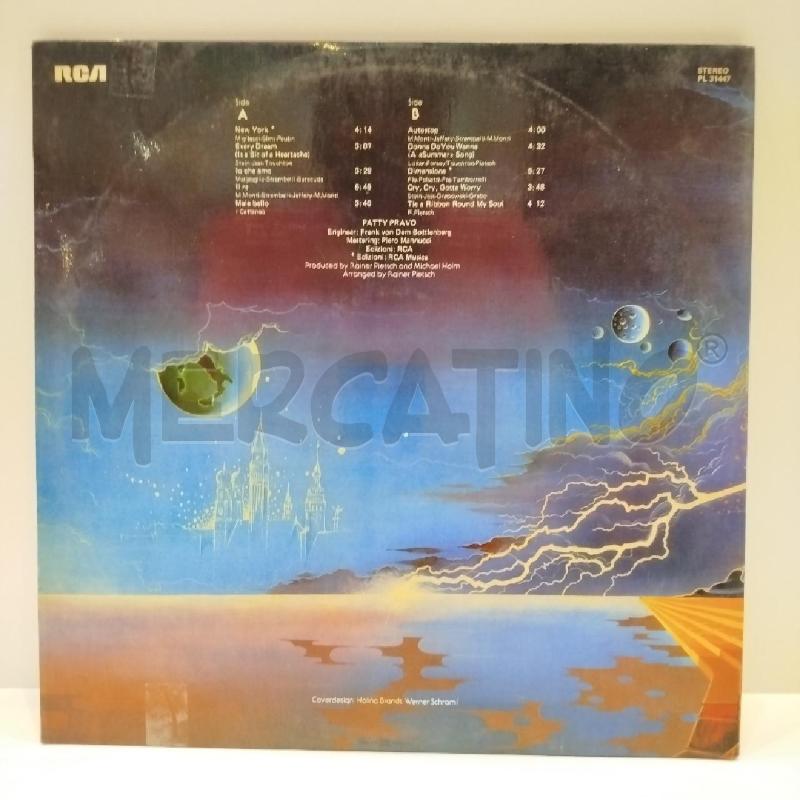 LP PATTY PRAVO MUNICH ALBUM  | Mercatino dell'Usato Roma re di roma 2