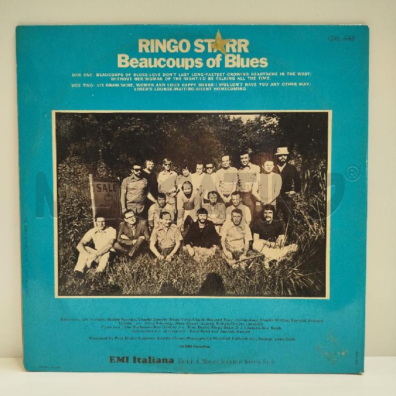 LP RINGO STARR BEAUCOUPS OF BLUES | Mercatino dell'Usato Roma re di roma 2