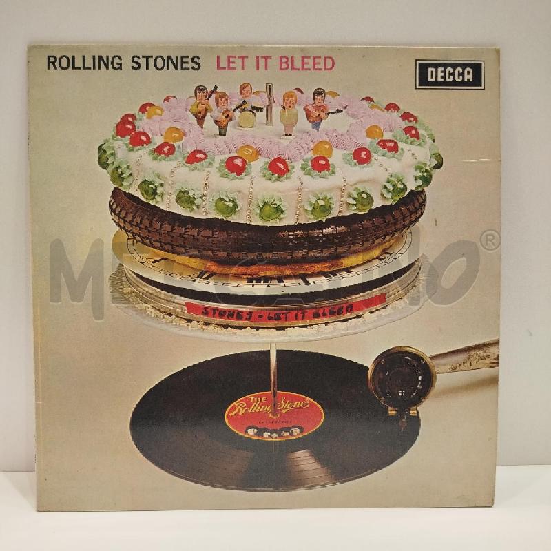 LP ROLLING STONES LET IT BLEED 1969 DECCA UK | Mercatino dell'Usato Roma re di roma 1