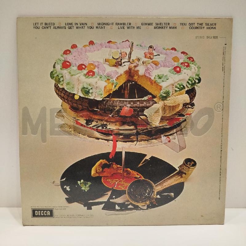 LP ROLLING STONES LET IT BLEED 1969 DECCA UK | Mercatino dell'Usato Roma re di roma 2
