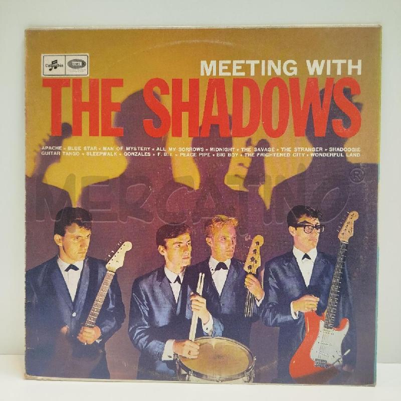 LP THE SHADOWS MEETING WITH THE SHADOWS | Mercatino dell'Usato Roma re di roma 1