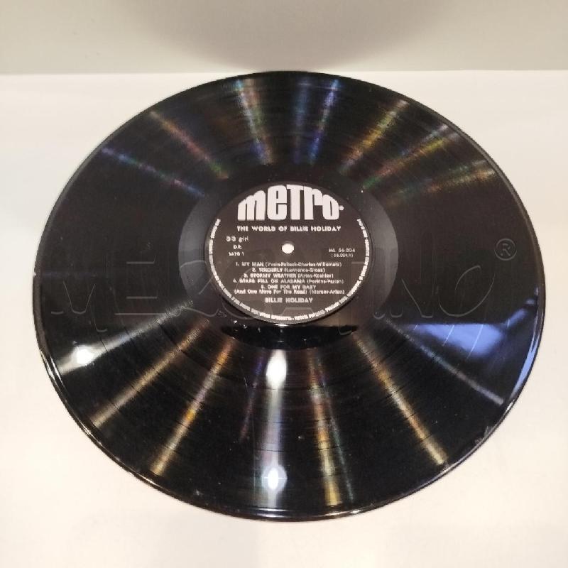 LP THE WORLD OF BILLIE HOLIDAY  | Mercatino dell'Usato Roma re di roma 3