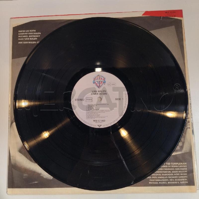 LP VAN HALEN DIVER DOWN 1982 WARNER BROS STAMPA OLANDESE | Mercatino dell'Usato Roma re di roma 4