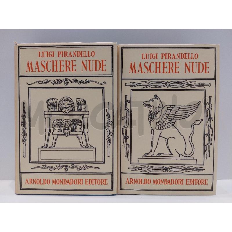 LUIGI PIRANDELLO MASCHERE NUDE  | Mercatino dell'Usato Roma re di roma 3