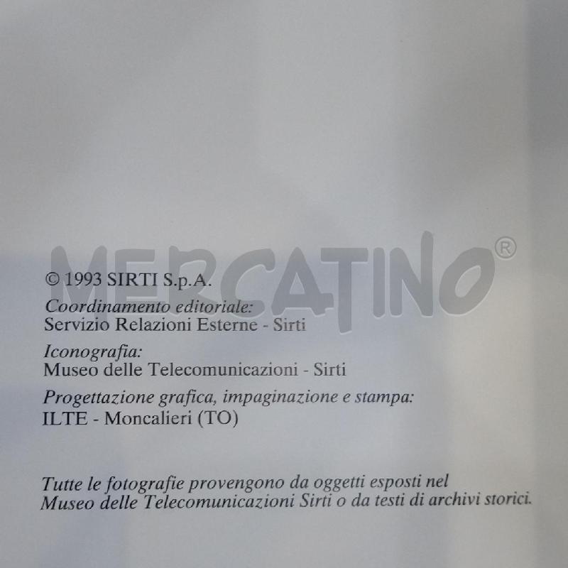 LUISA MARCHINI LA NASCITA DELLE TELECOMUNICAZIONI  | Mercatino dell'Usato Roma re di roma 4