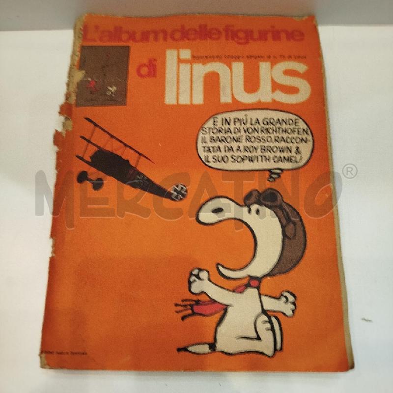 L'ALBUM DELLE FIGURINE DI LINUS NON COMPLETO 1971 | Mercatino dell'Usato Roma re di roma 1